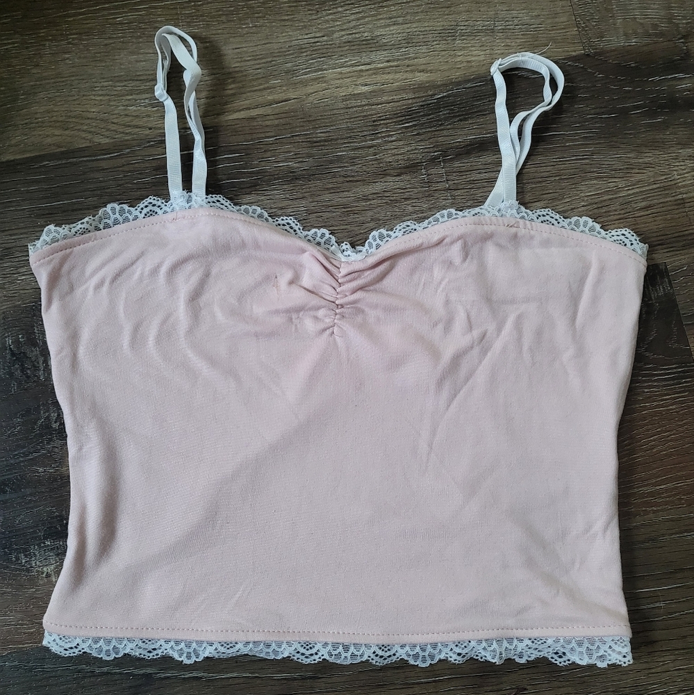 ☀️🩷Pink Lace Cami🎀